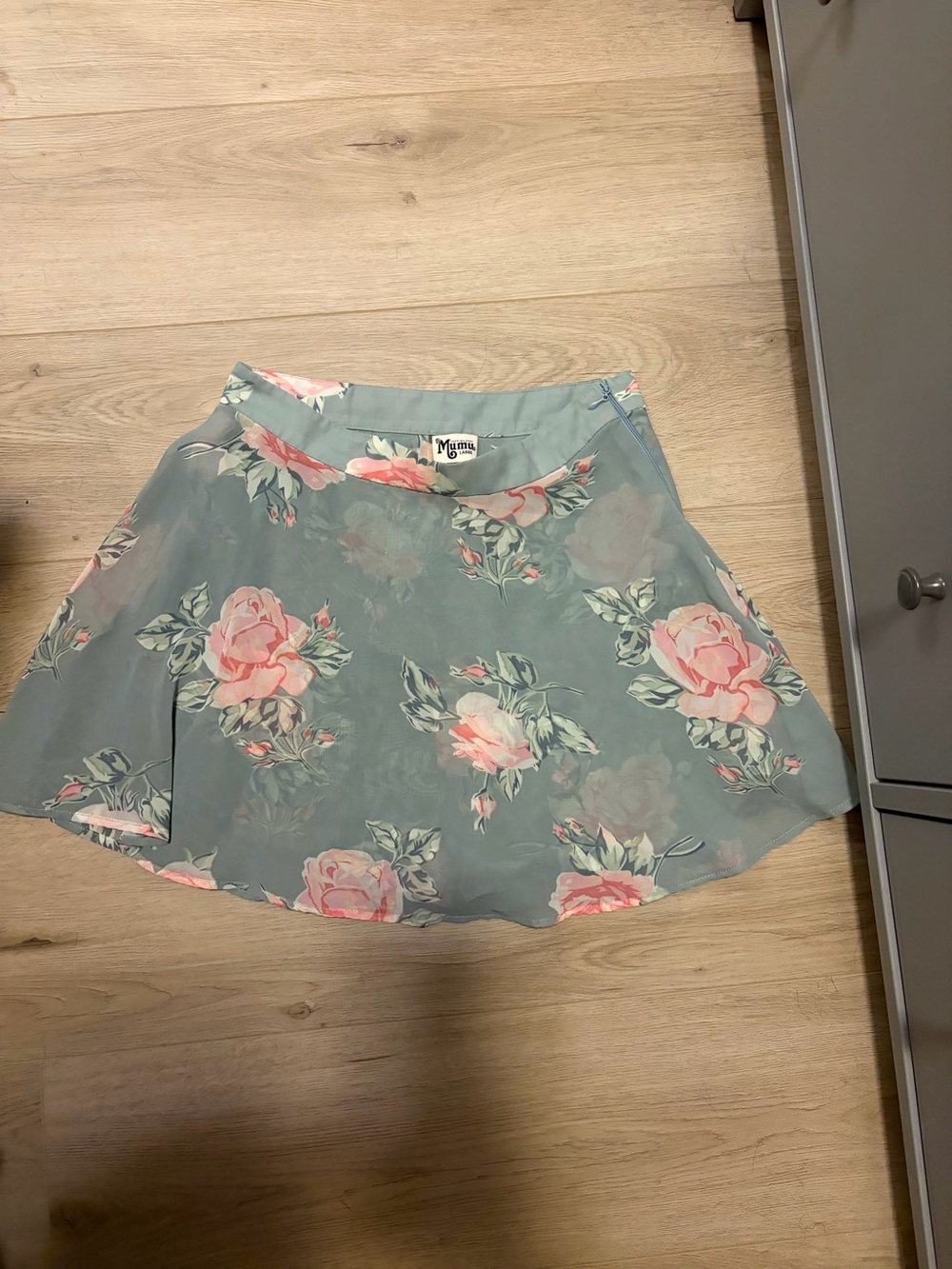 Show Me Your Mumu Light Green Floral Maxi Dress